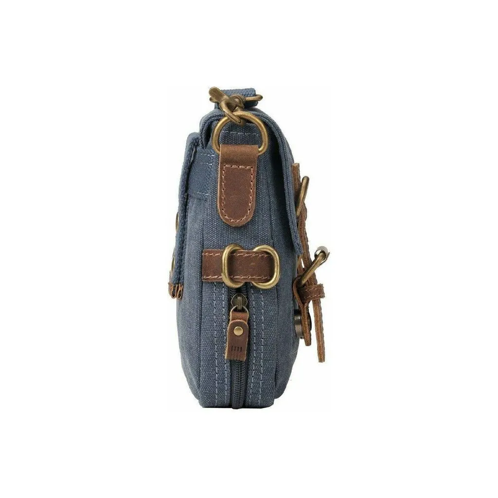 Canvas Across Body Bag - Troop London Classic - Small Travel Bag