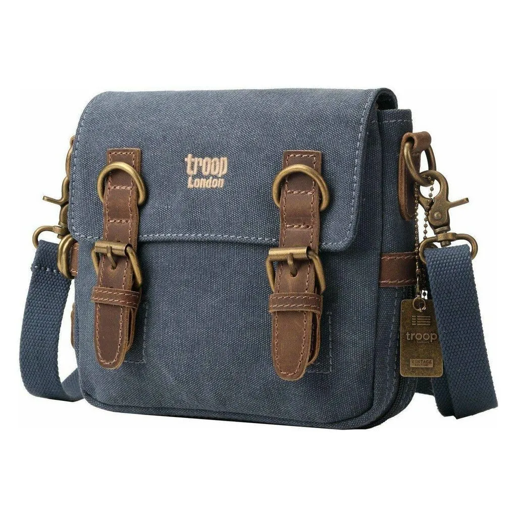 Canvas Across Body Bag - Troop London Classic - Small Travel Bag