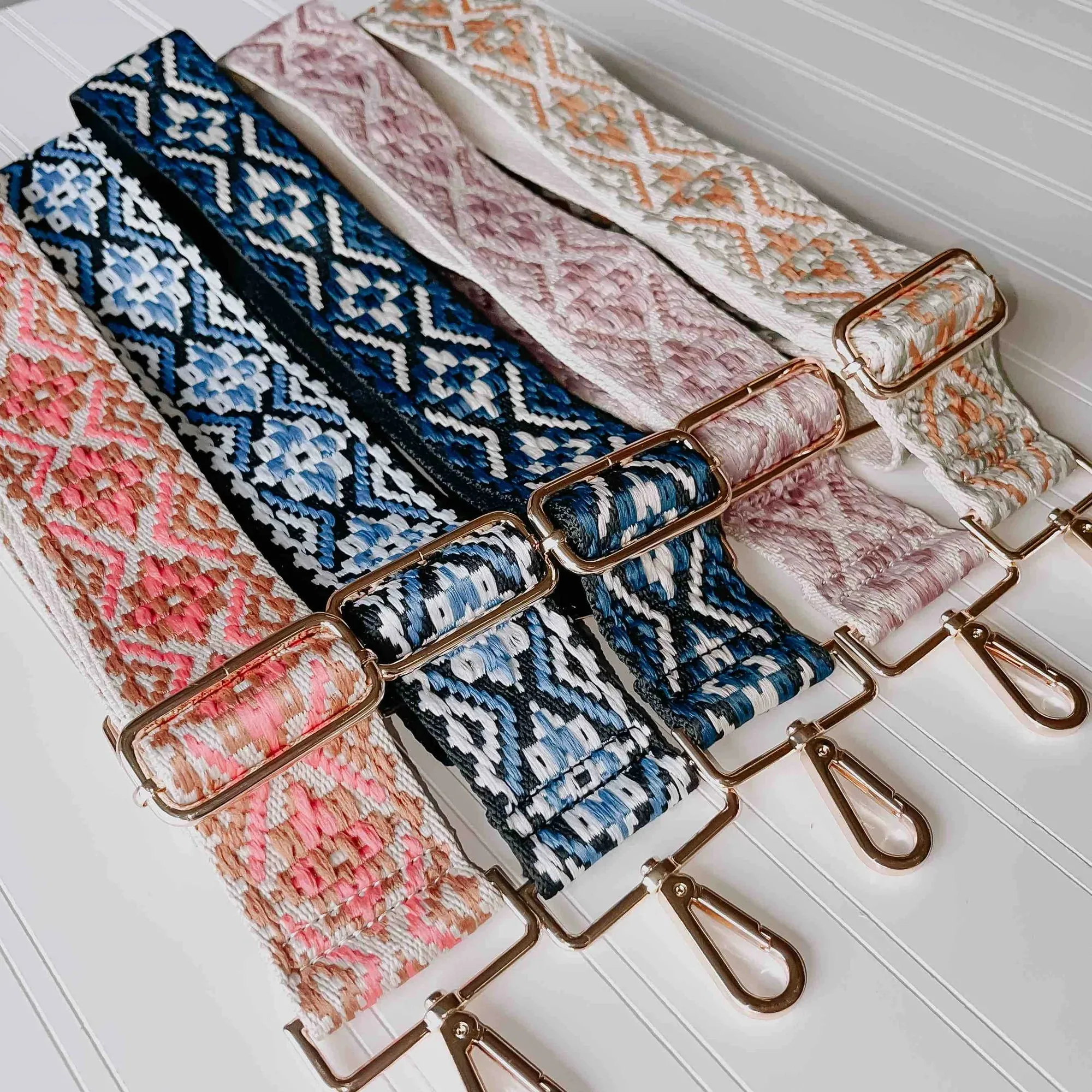 CANVAS STRAPS - WILLOW PRINT