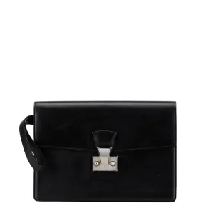 Cartier Pasha Leather Clutch Bag Black