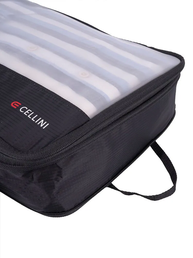 Cellini 2 Pack Packing Cubes; Large and Medium | Black