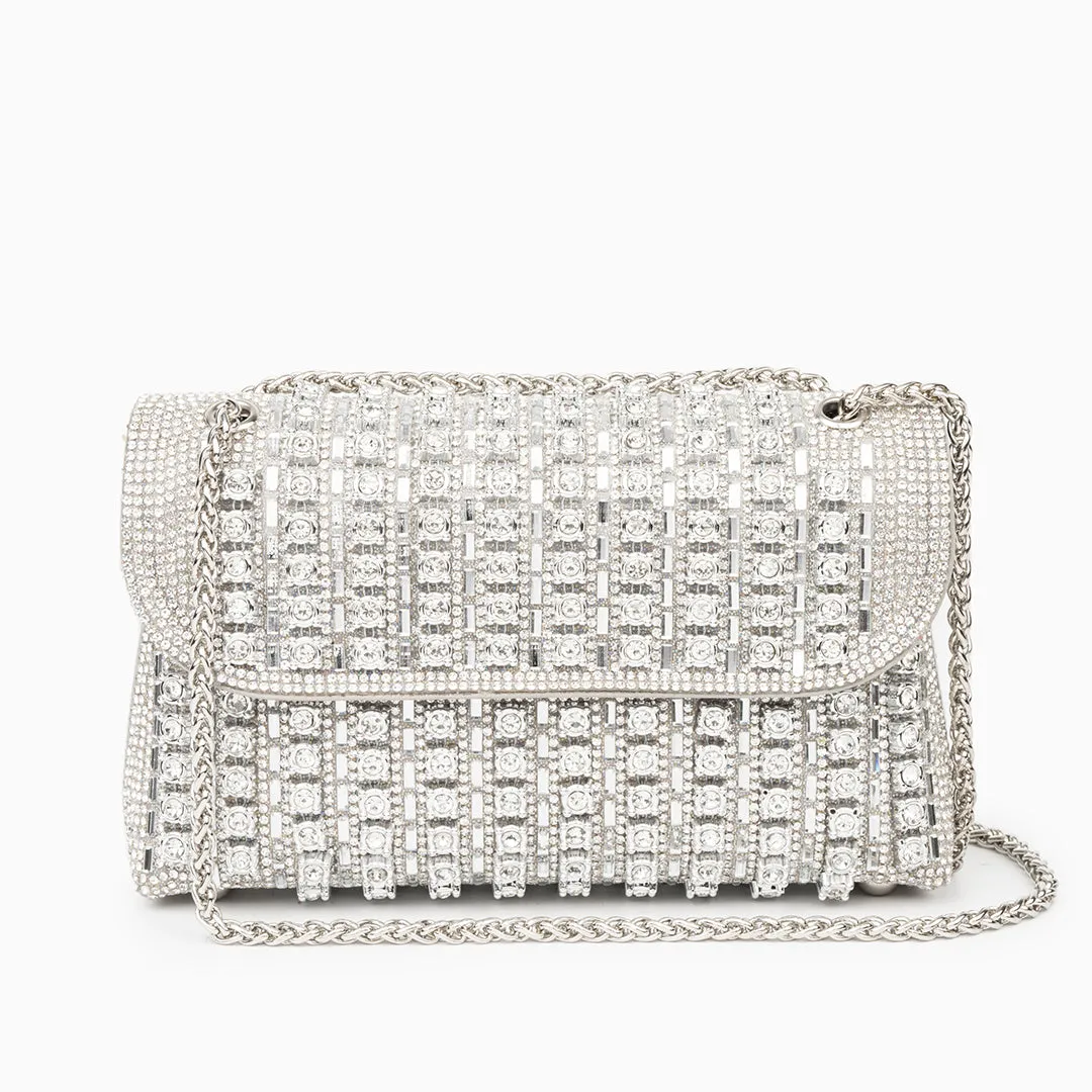 Chantal Diamond Clutch Bag