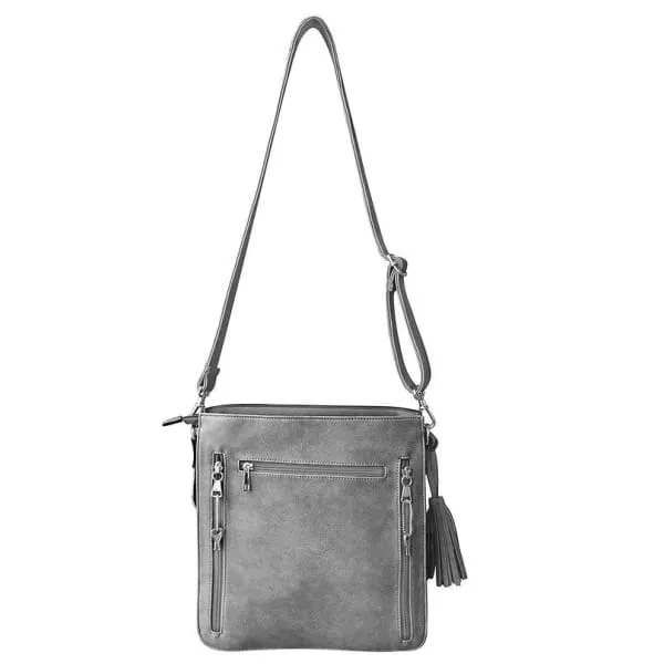 Classic Everyday Leather Crossbody Purse