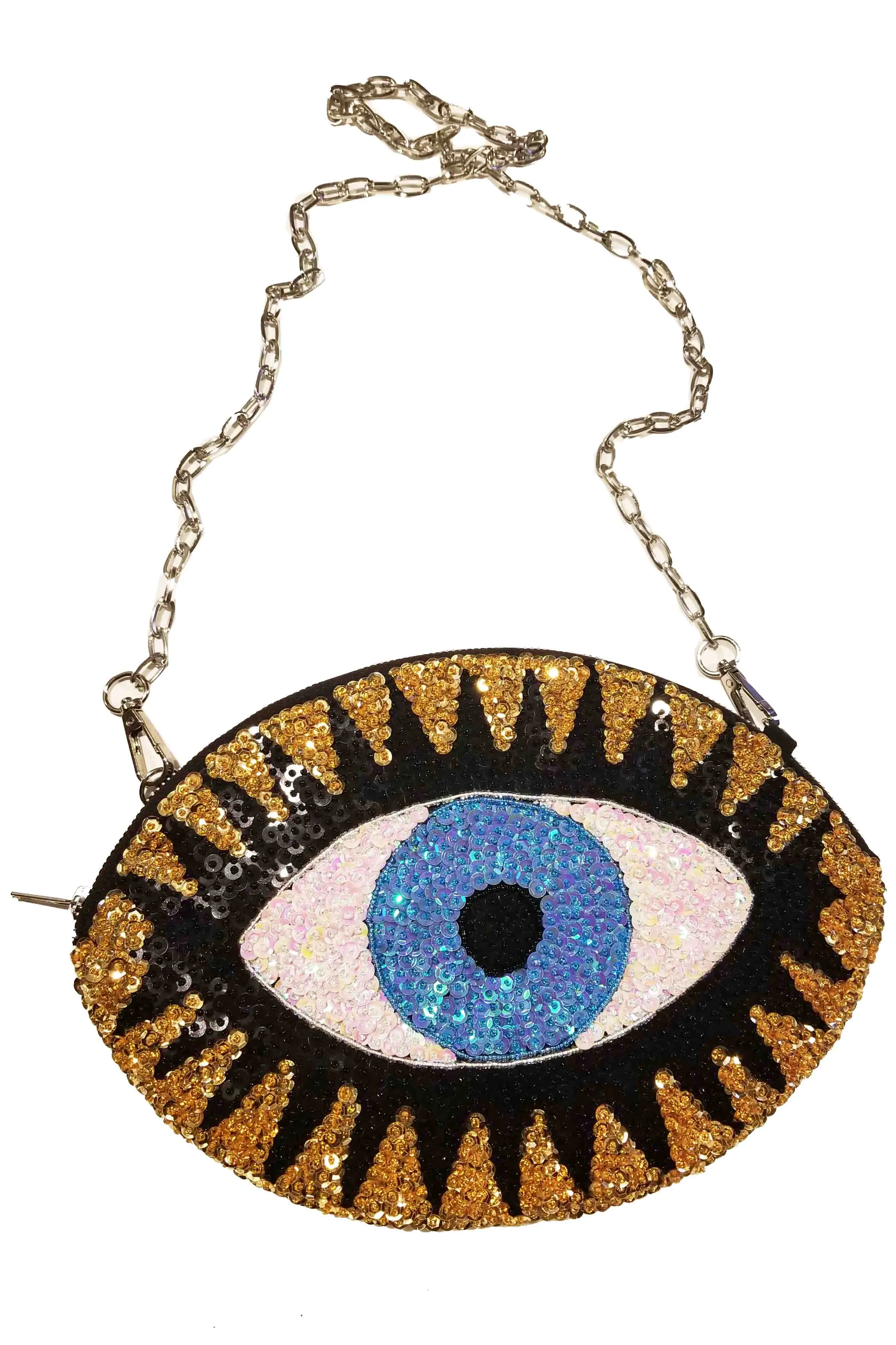 Classic Evil Eye shoulder bag