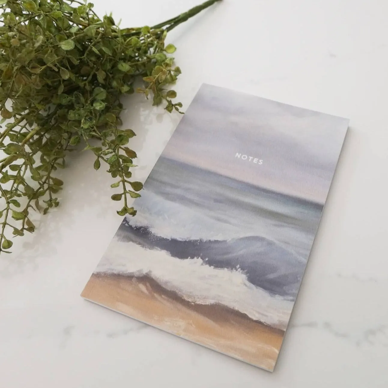 Coastal Ocean Blank Notebook