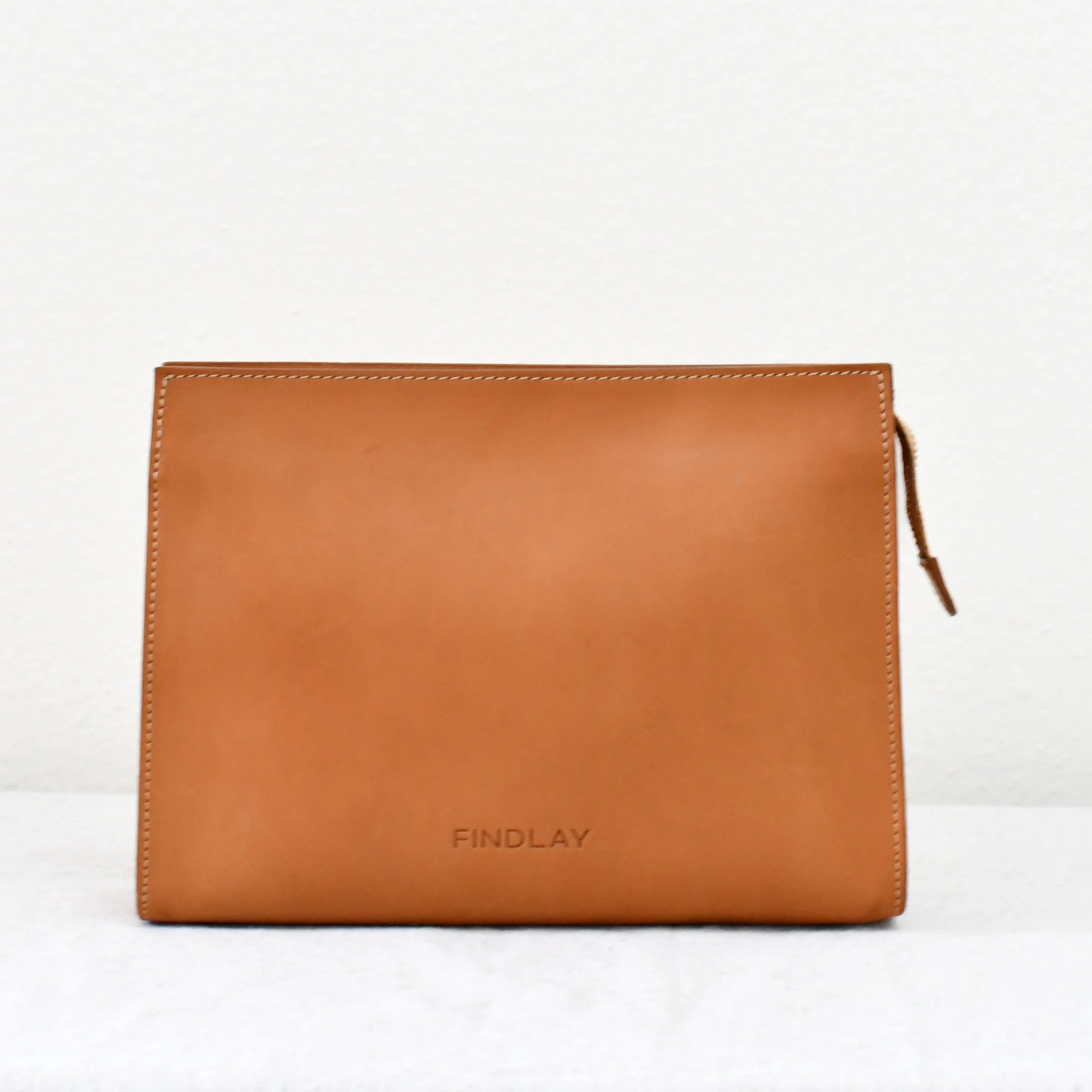 Combo Clutch Crossbody, Natural- "Trista"