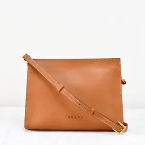 Combo Clutch Crossbody, Natural- "Trista"