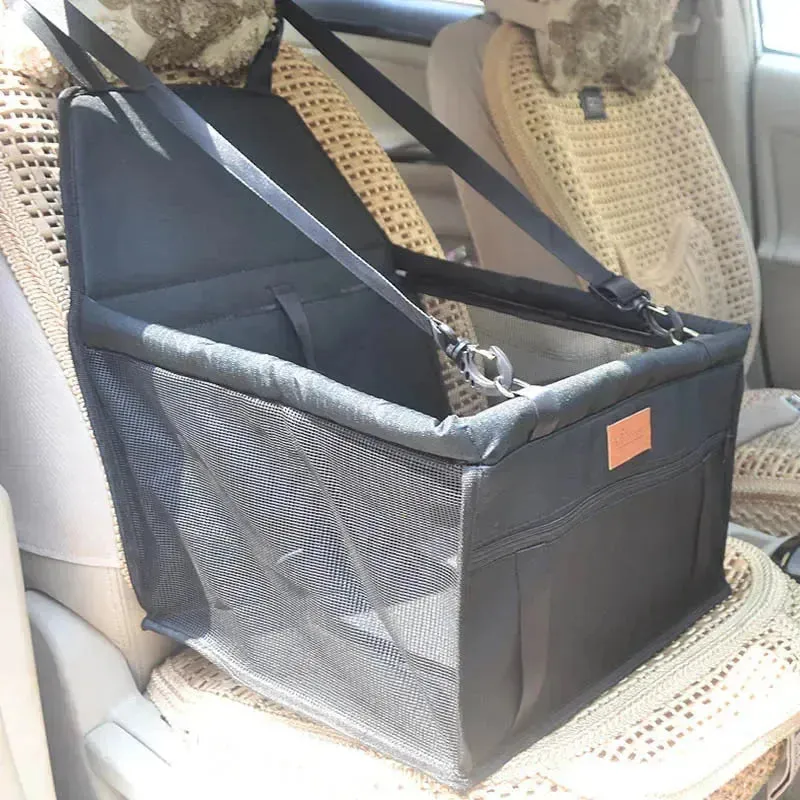 Compact Double-Layer Waterproof Dog Car Seat Bag