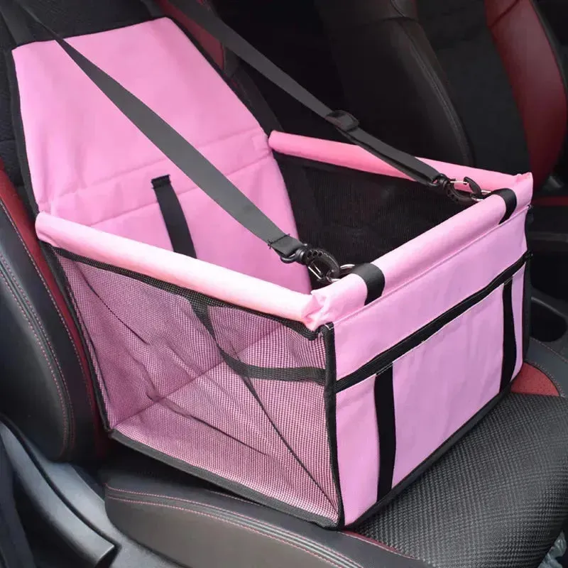 Compact Double-Layer Waterproof Dog Car Seat Bag