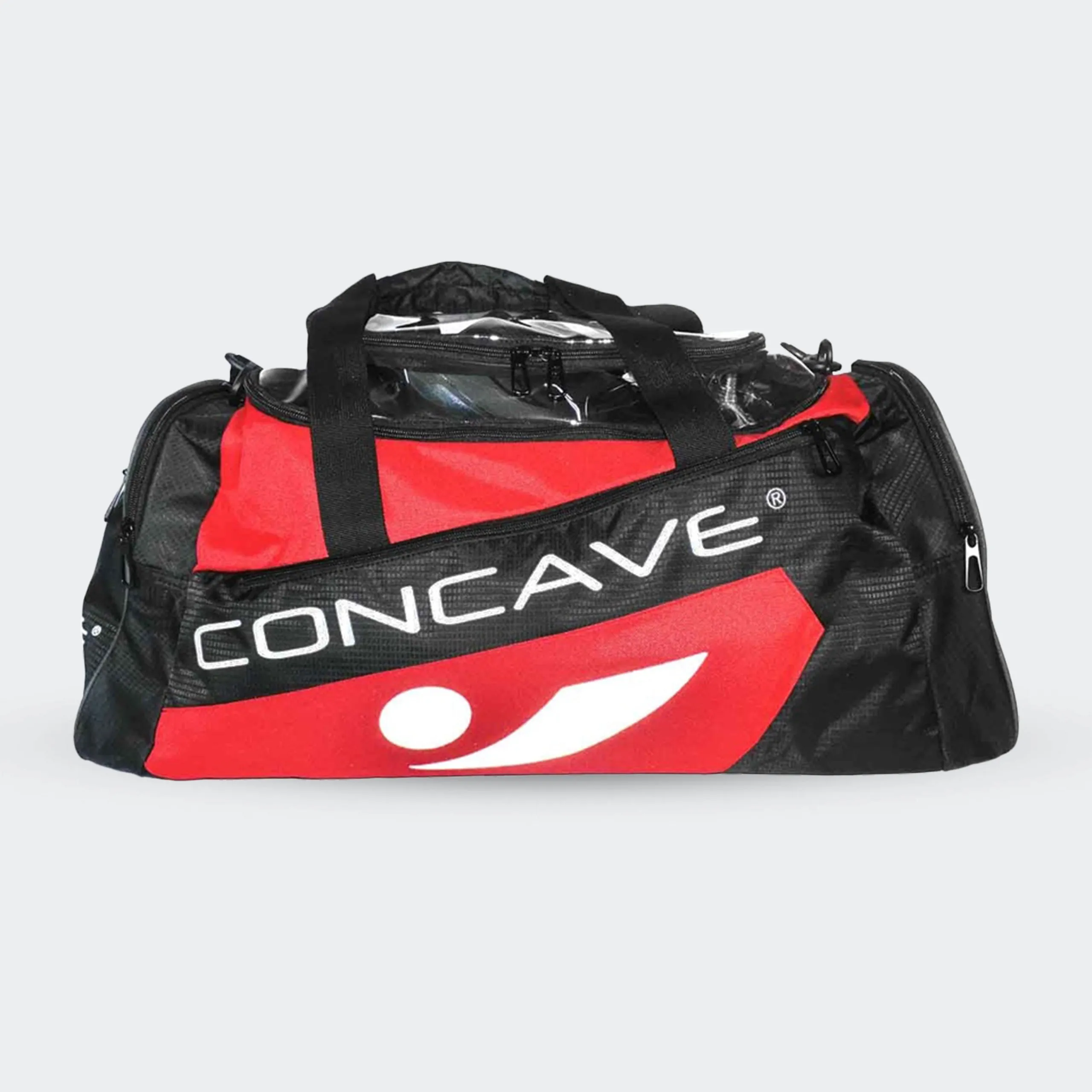 Concave Travel Bag - Black/Red