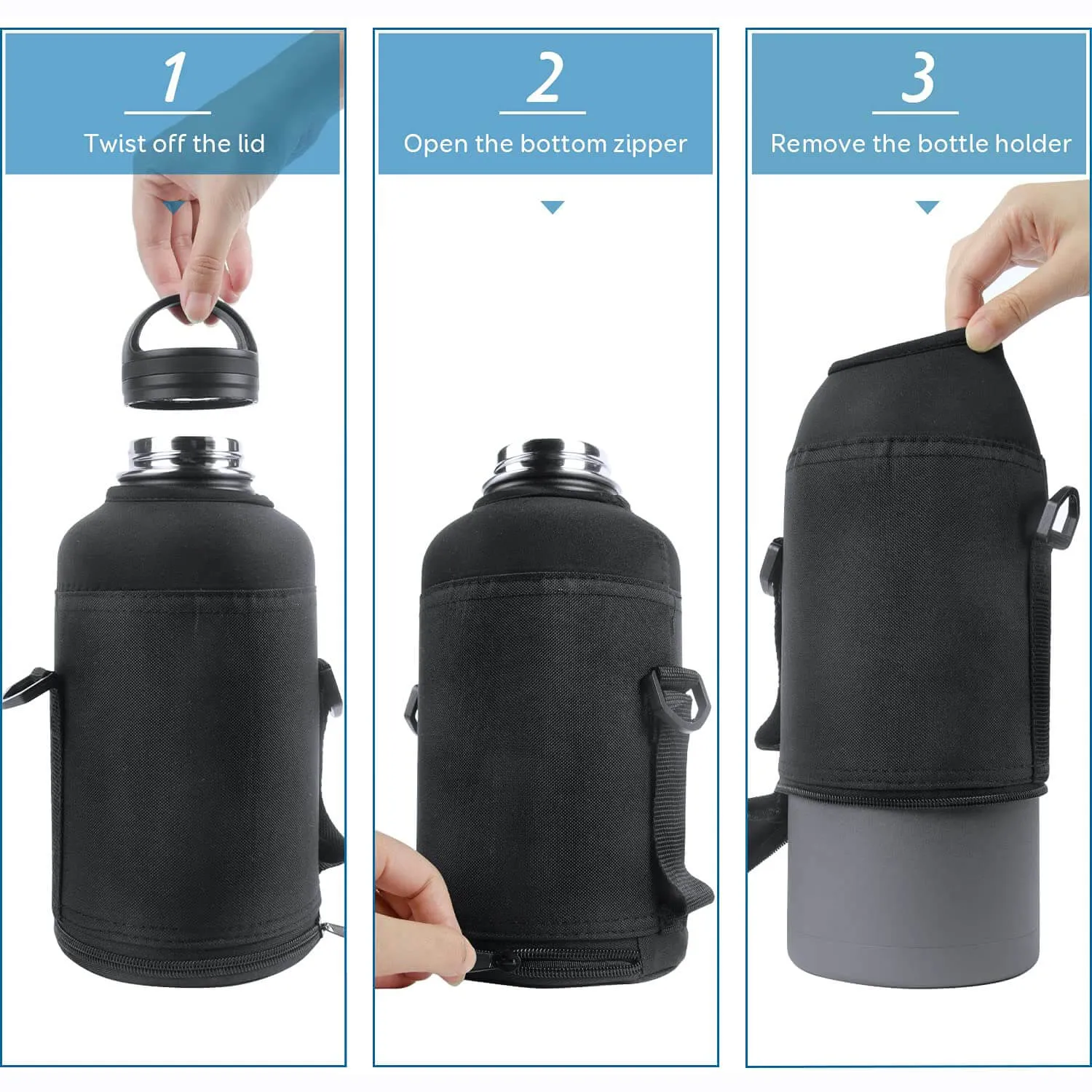 Coolflask Sleeve for Gallon Jug