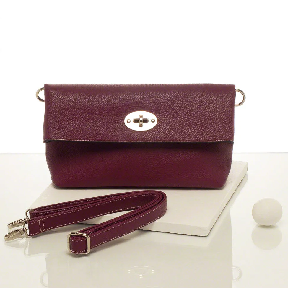 Cosmopolitan Tote/Clutch - Wine