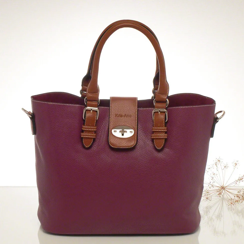 Cosmopolitan Tote/Clutch - Wine