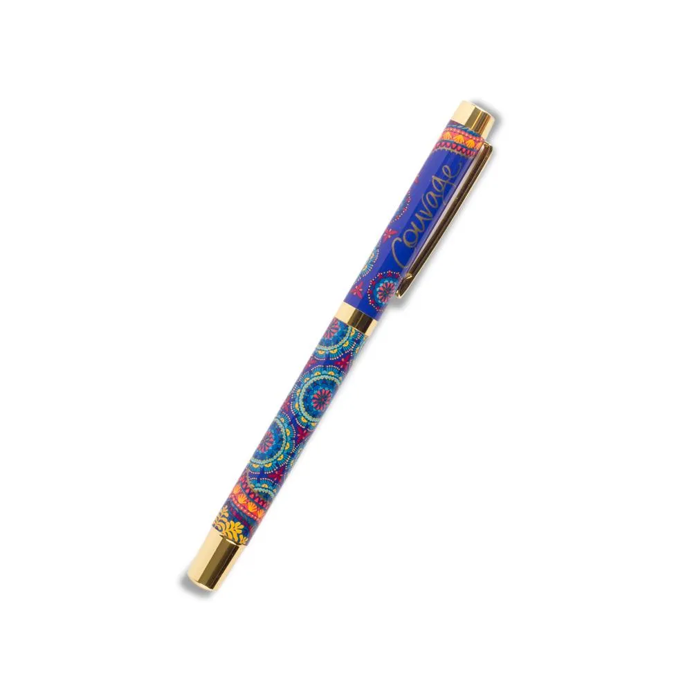 Courage Rollerball Pen - Purple Ink