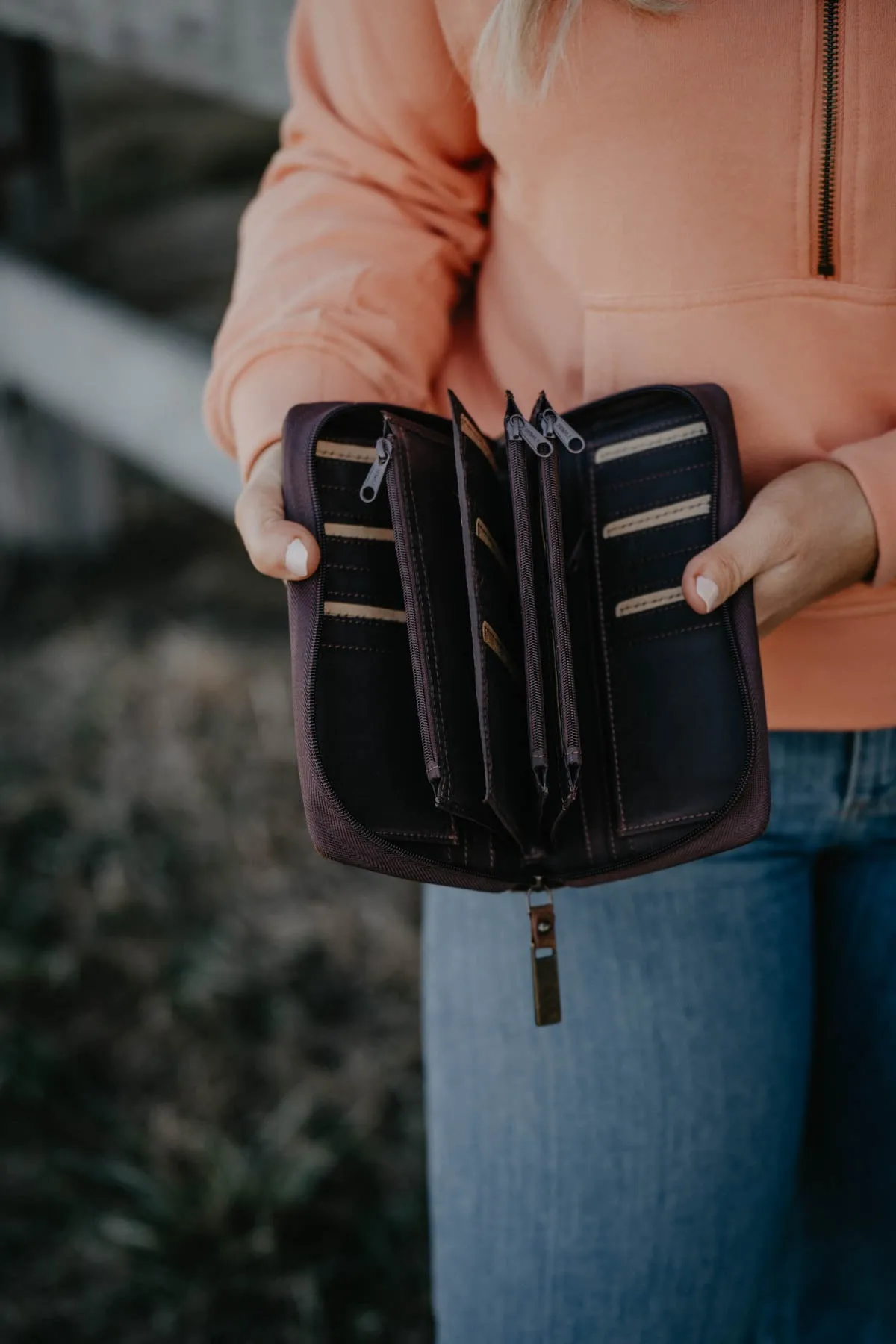 Cowhide Kacy Organizer Wallet by STS Ranchwear