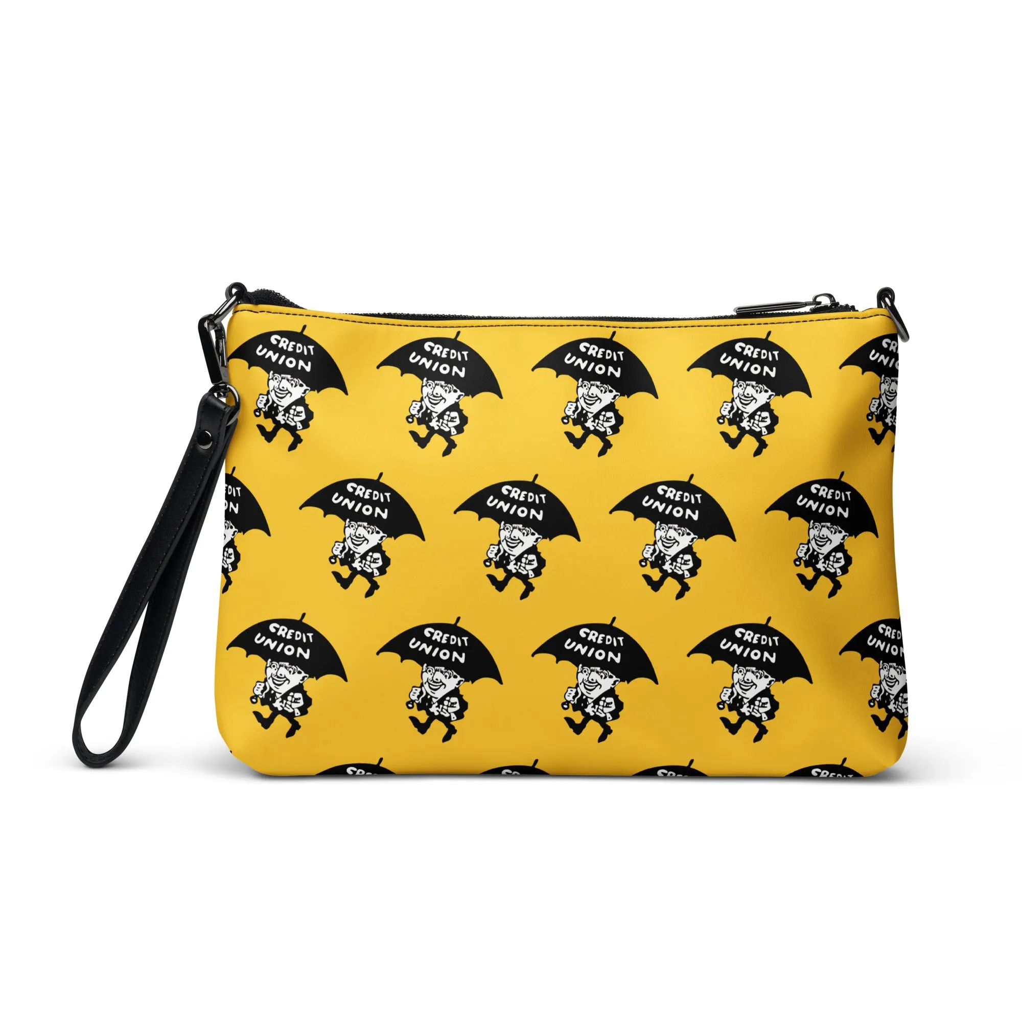 Credit Union Umbrella Man Crossbody Bag