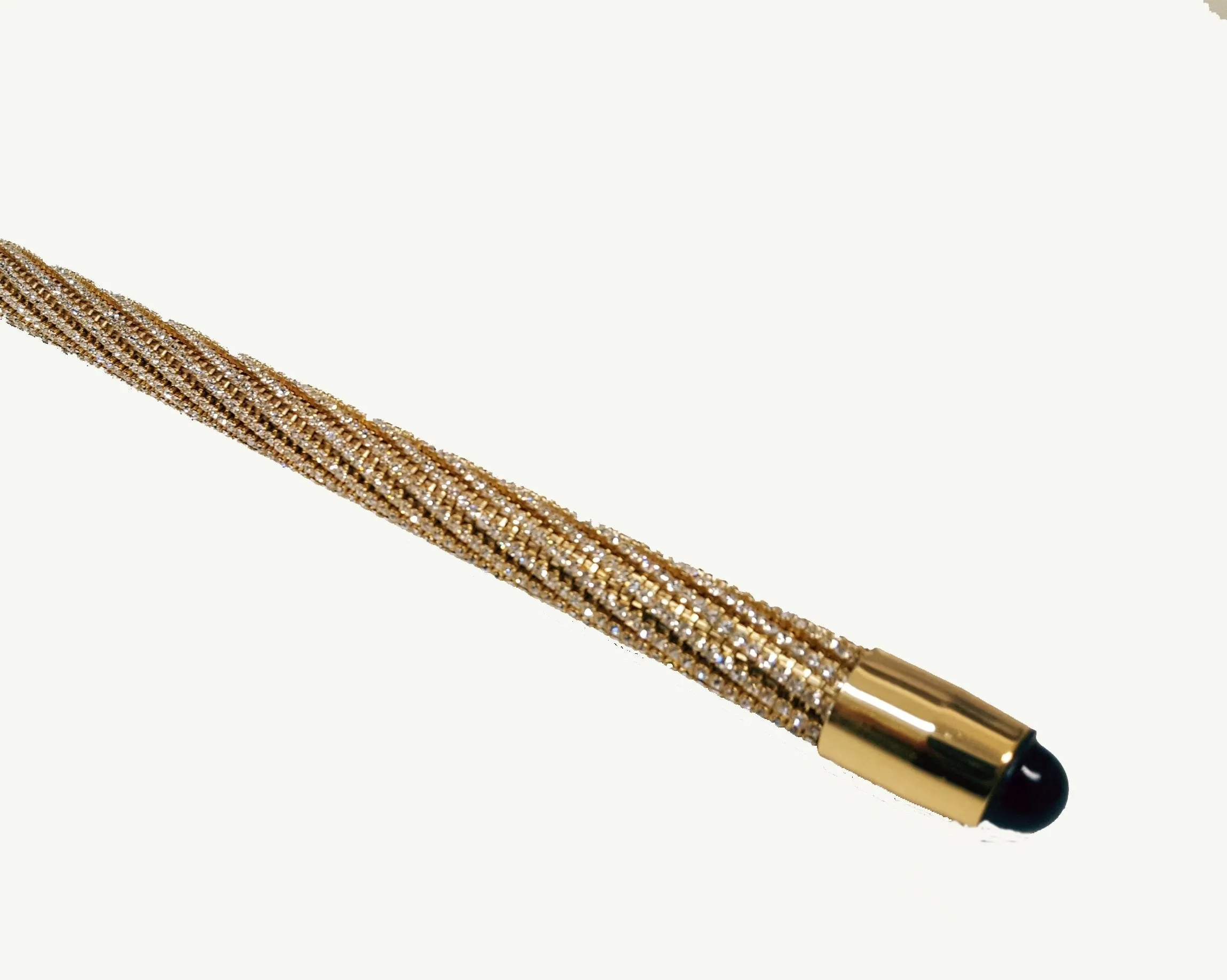 Crook Walking Cane Encrusted with Swarovski Elements