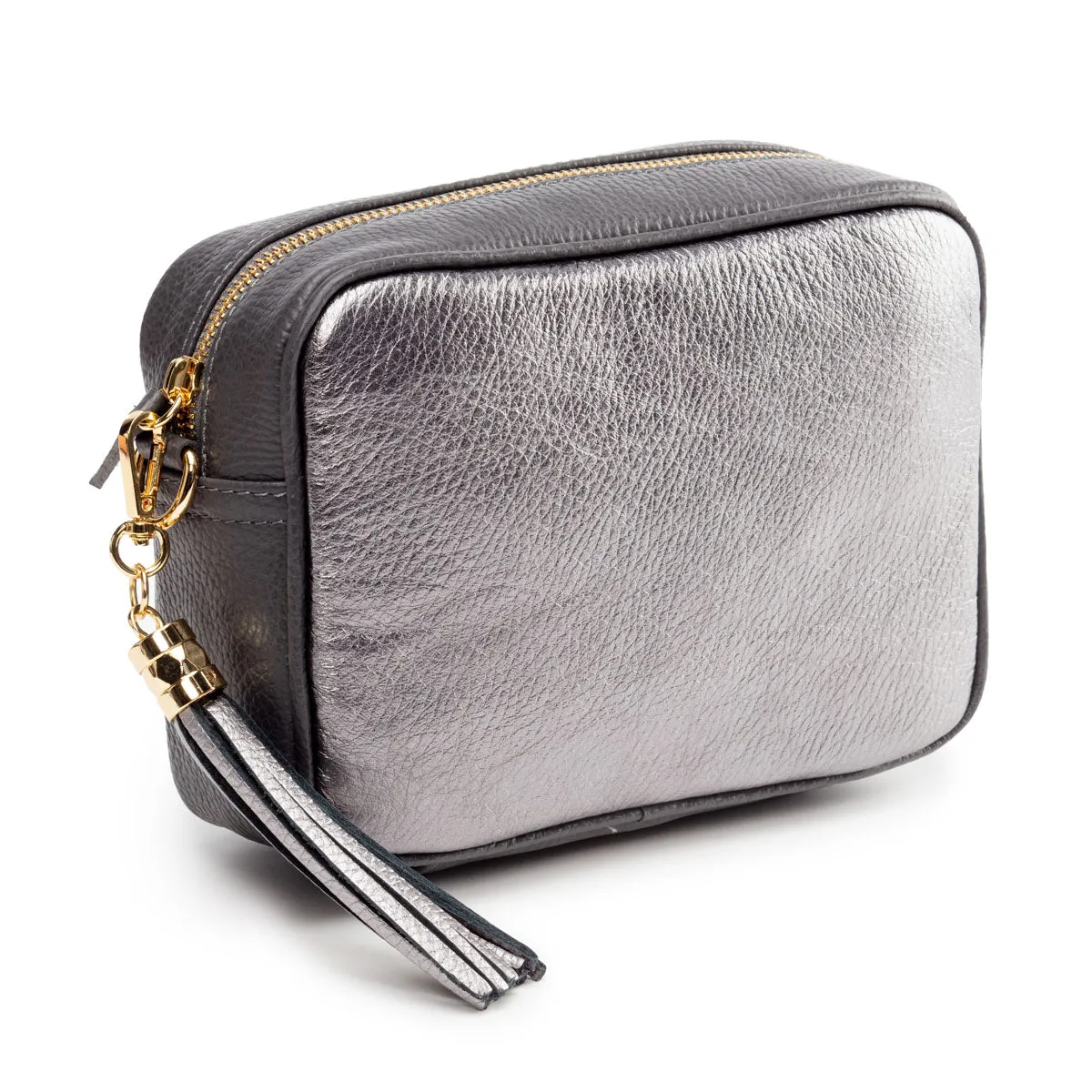 Crossbody Metallic Blend Pewter