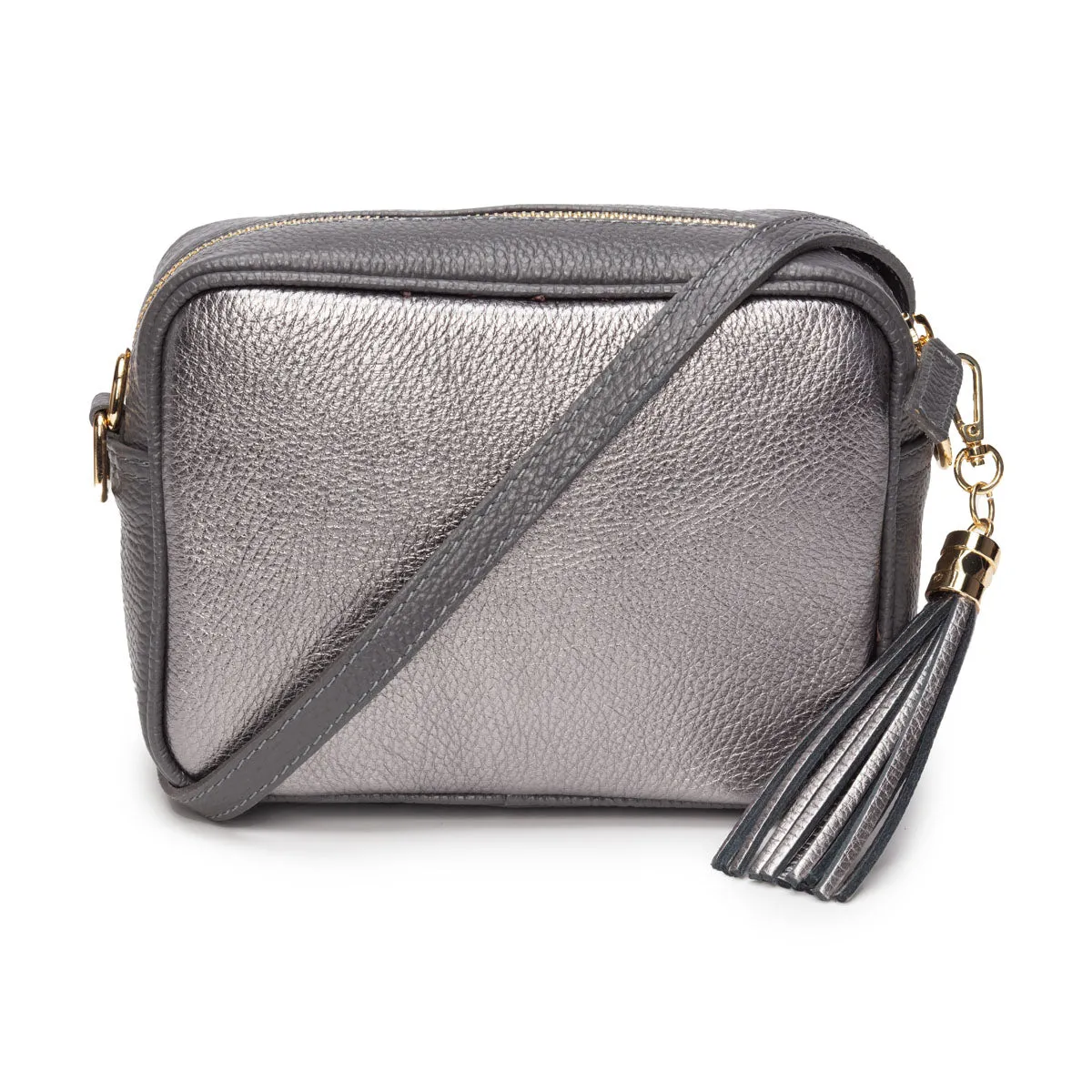 Crossbody Metallic Blend Pewter