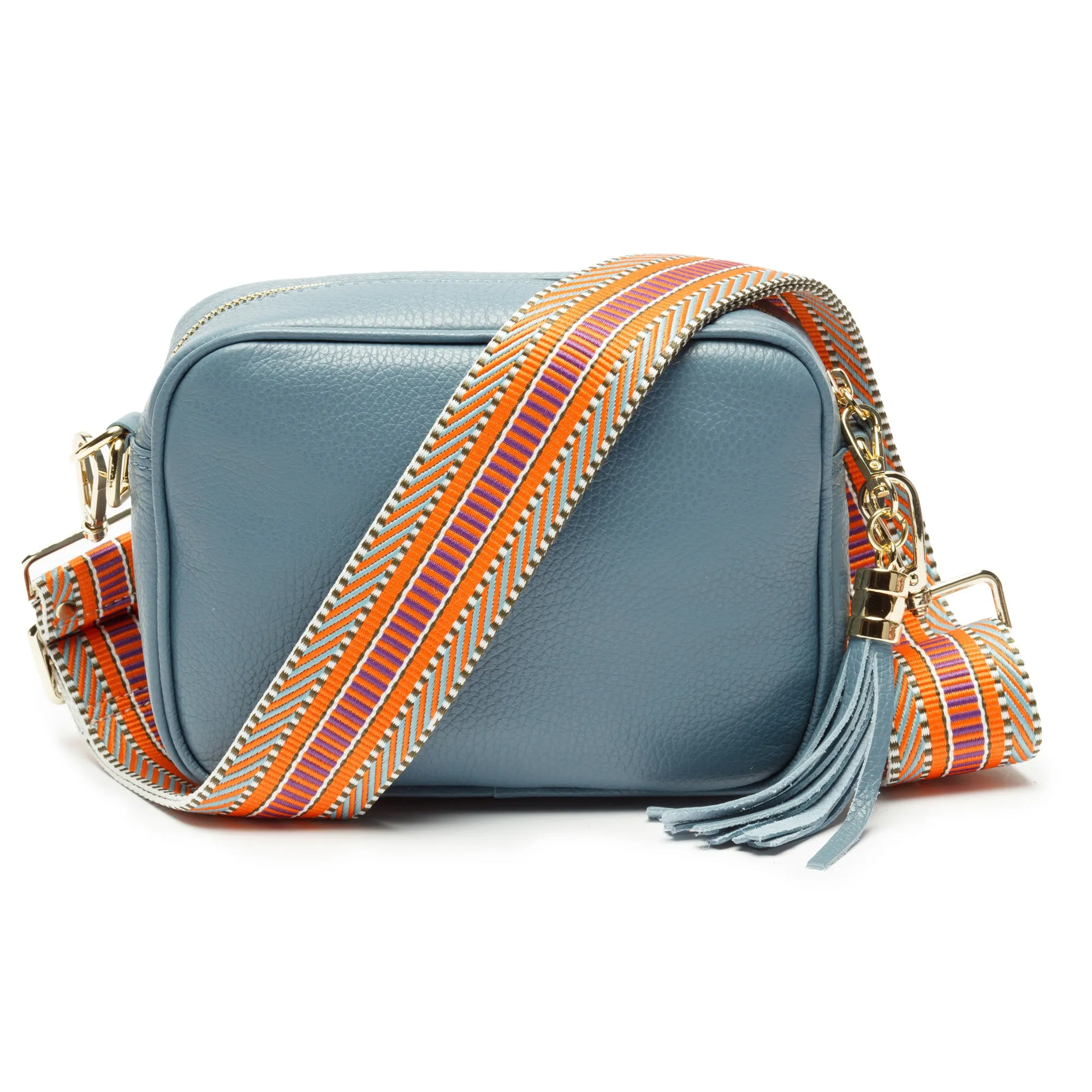 Crossbody Tassel Light Blue