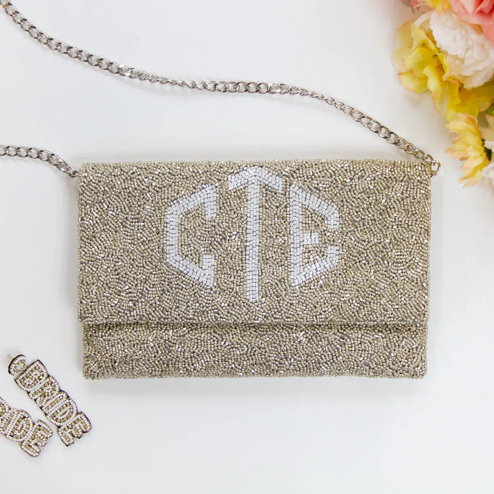 Custom Monogram Clutch Purse (LHFC)