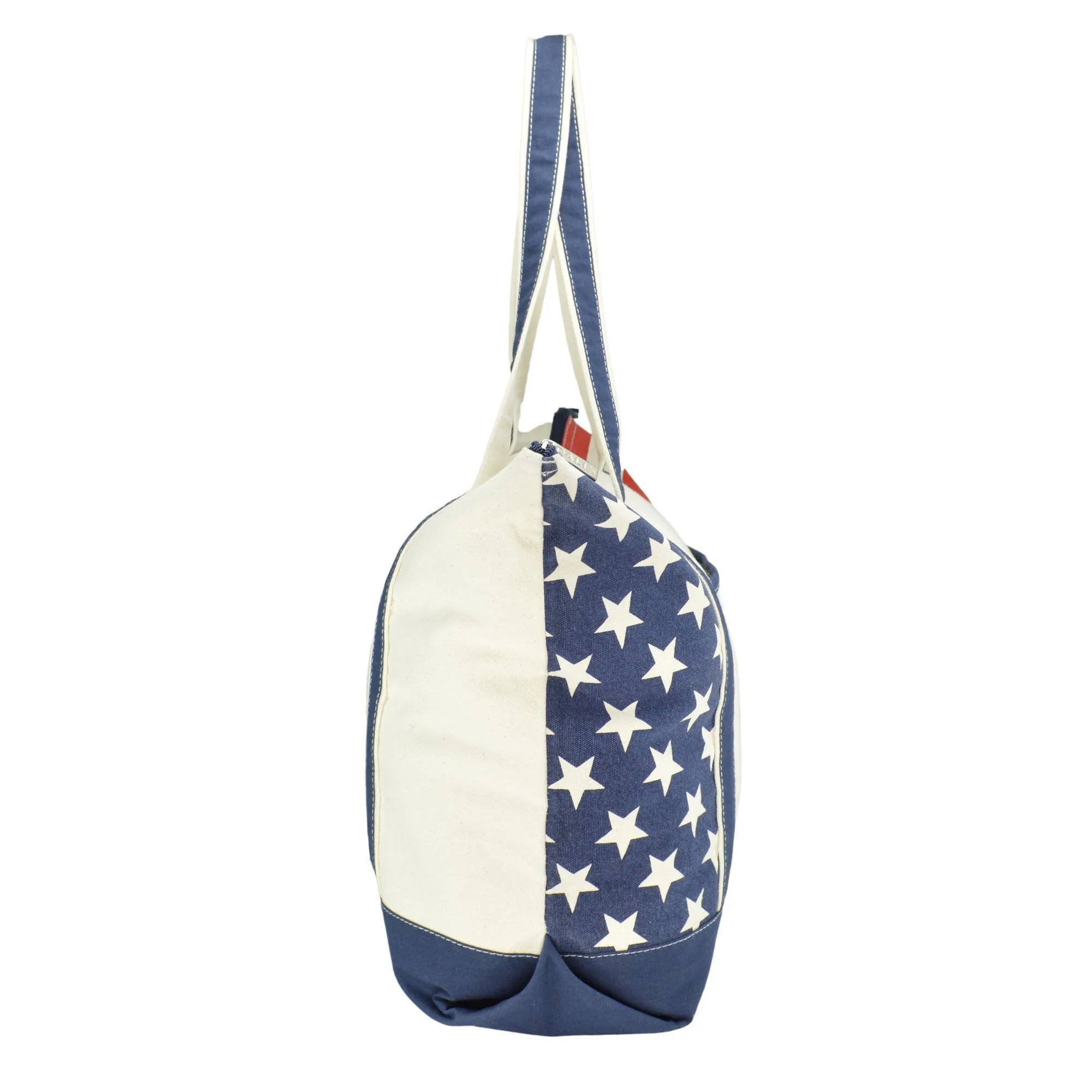 Dalix Stars and Stripes Tote Bag