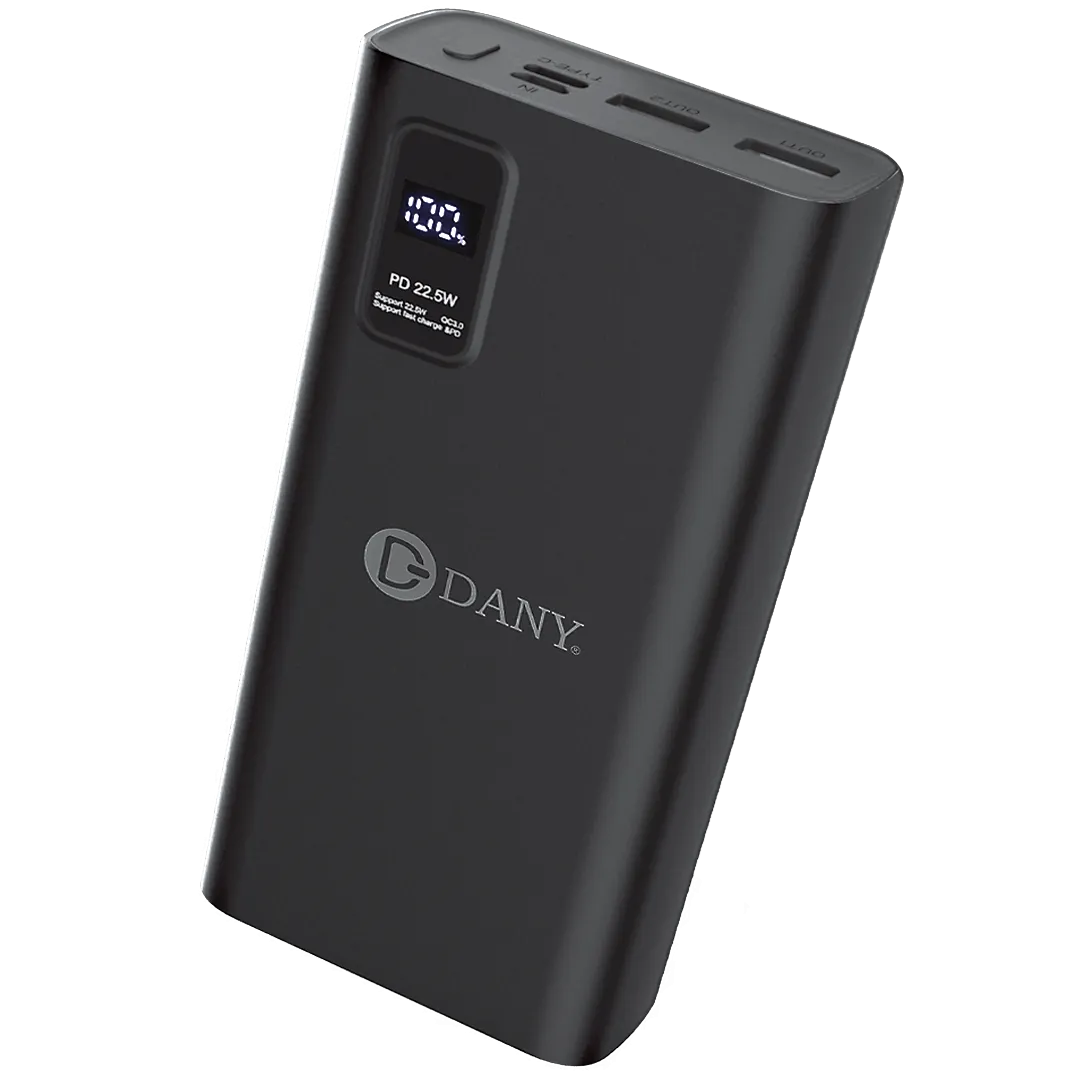 Dany TITAN T-100 Black 20000 Mah Power Bank