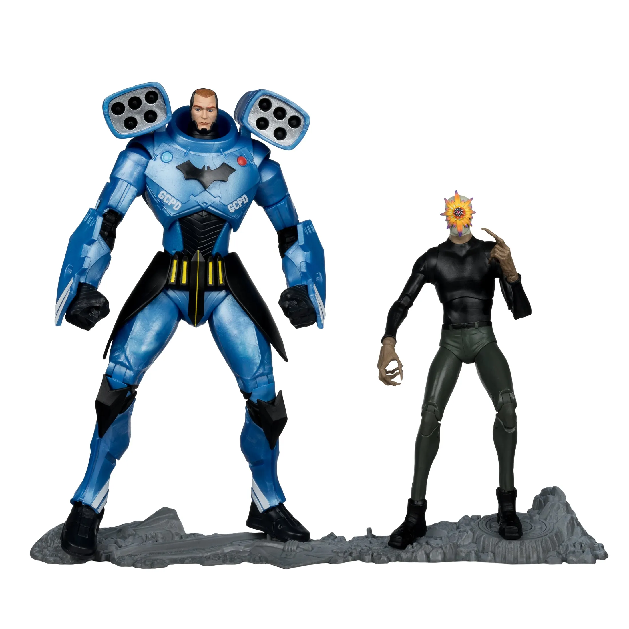 DC Multiverse Exclusive Gold Label Rookie & Mister Bloom Mega Fig