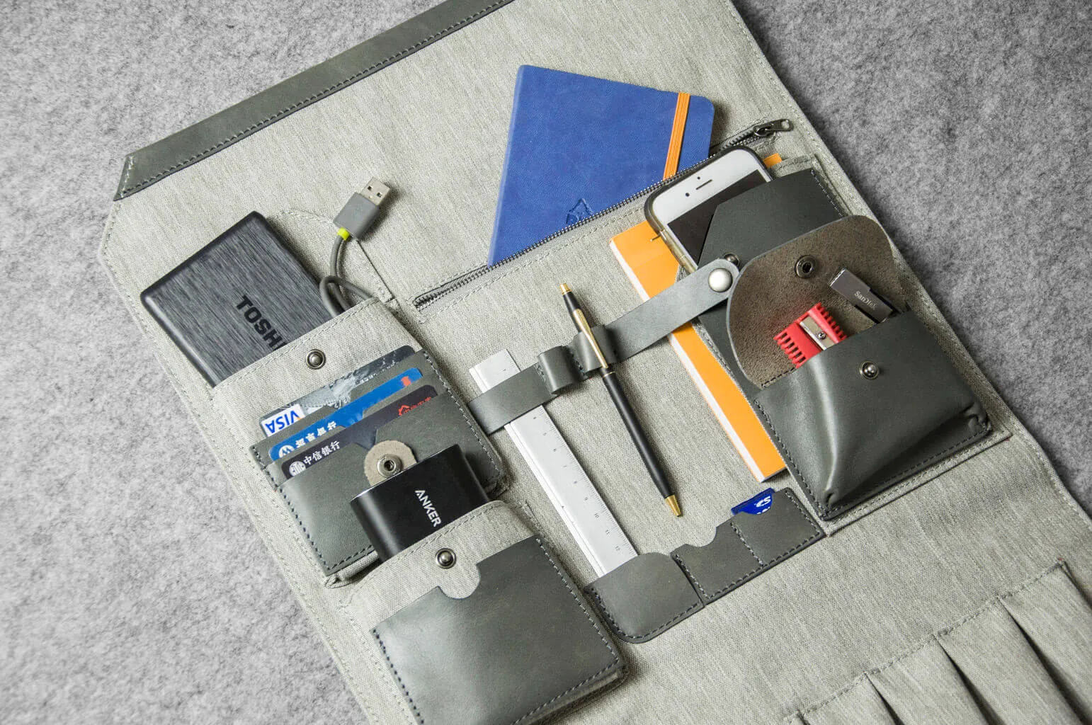 DESIGNER FOLIO - grey