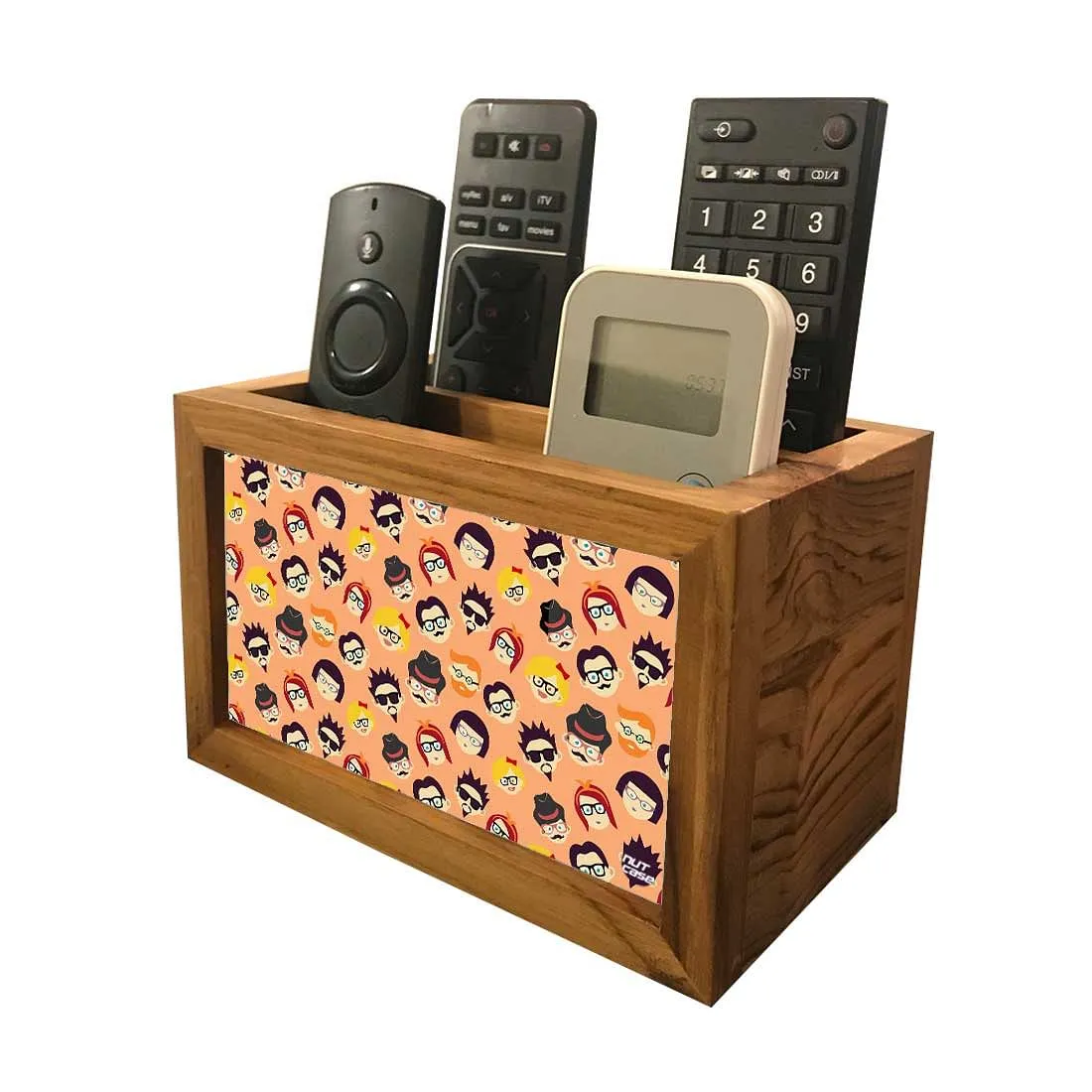 Designer Tv Remote Control Organizer For TV / AC Remotes -  Hipster Peoples