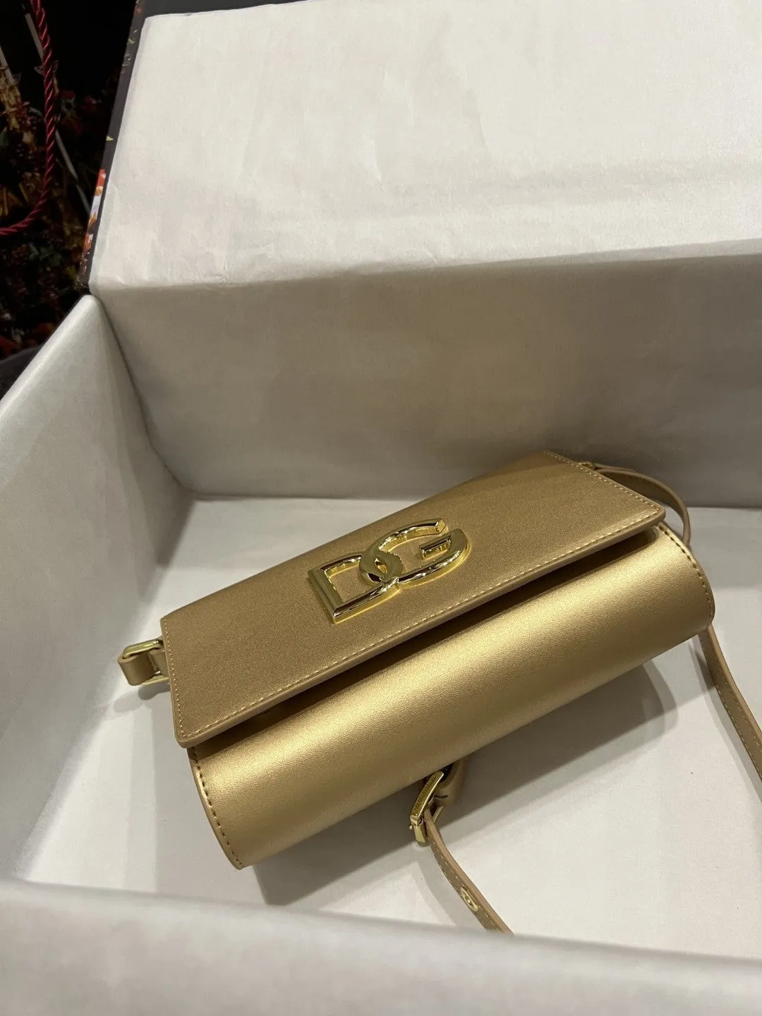 DG 3.5 Clutch Gold For Women 8.3in/21cm DG 