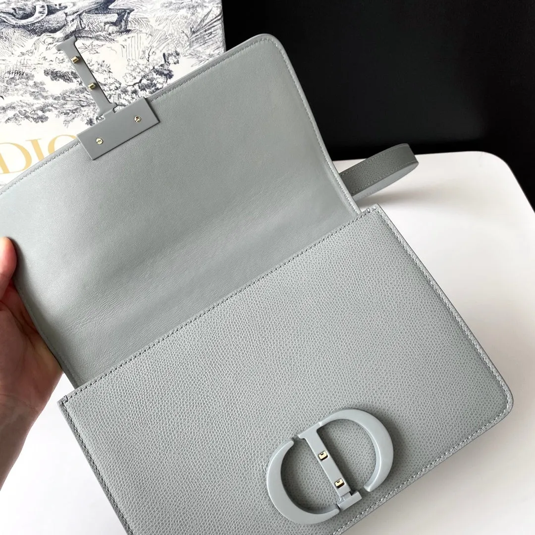 DI Azure Gray Gradient Handle Bag For Women 24cm/9.5in CD