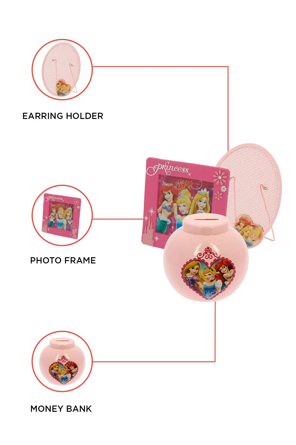 Disney Pink Princess Gift Set