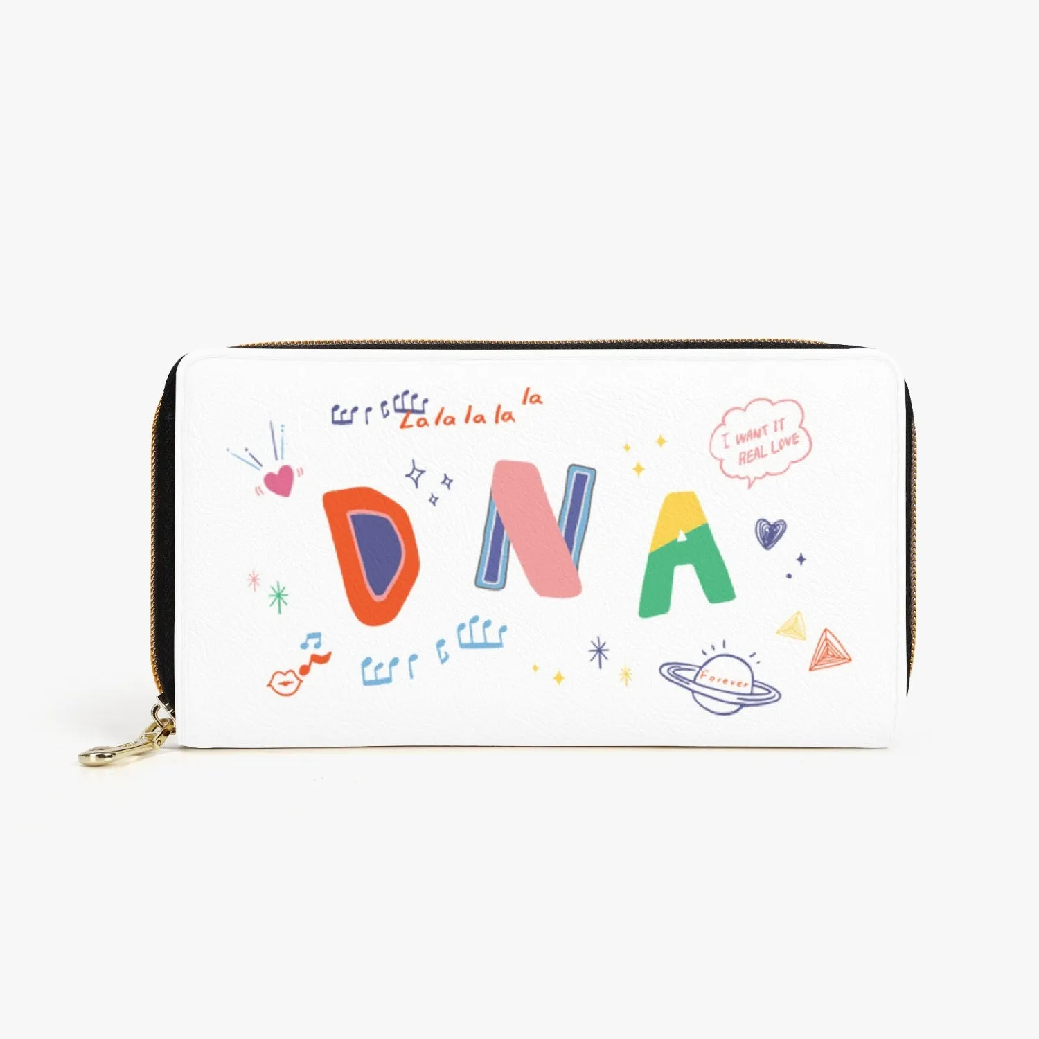 DNA- Zipper Purse