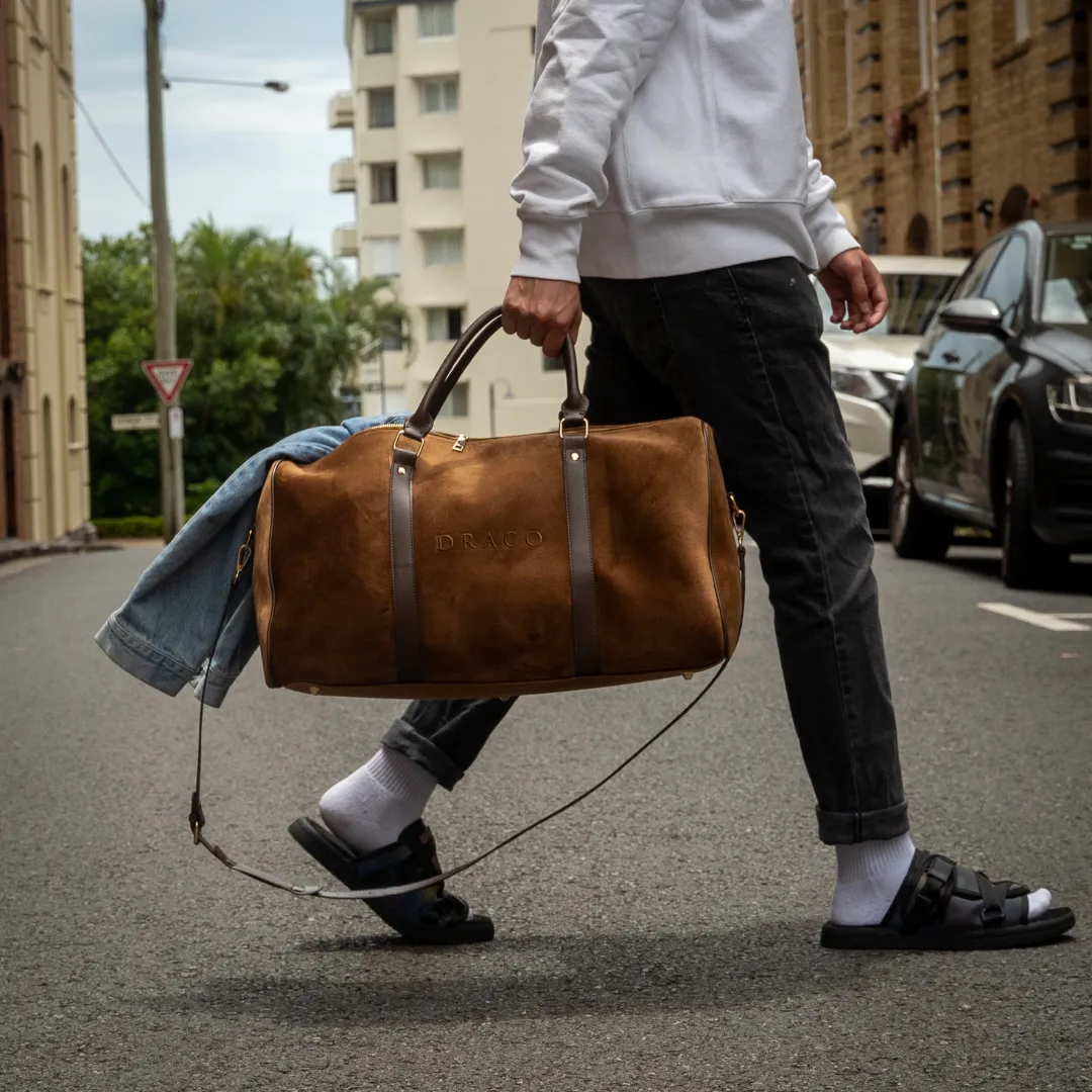 Draco Duffle Bag - Brown