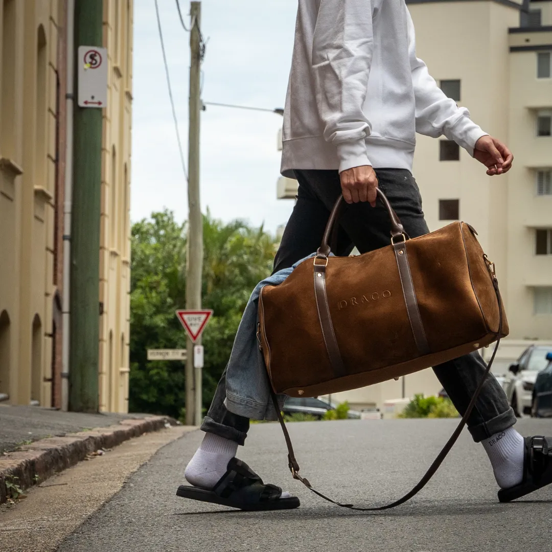 Draco Duffle Bag - Brown