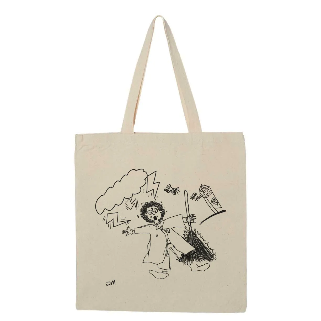 Draco's Drawing Double Side - Tote / Natural