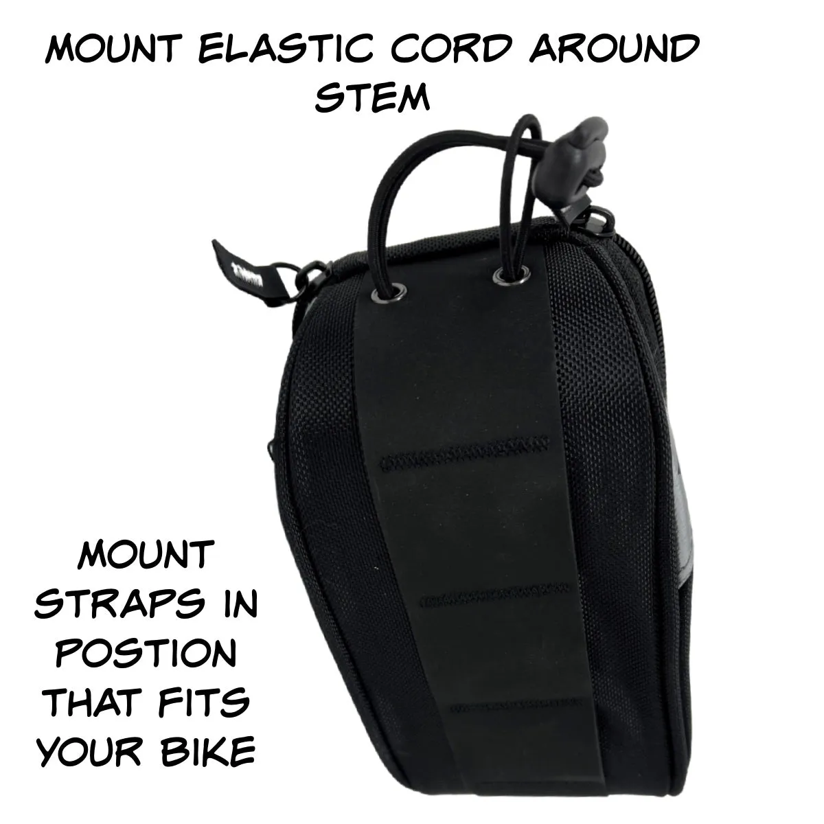 EBike Phone Holder – Beetle Phone Bag for Large Diameter Bike Frames by BiKASE