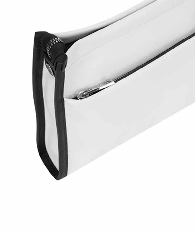 Edge Logo Clutch - Ivory