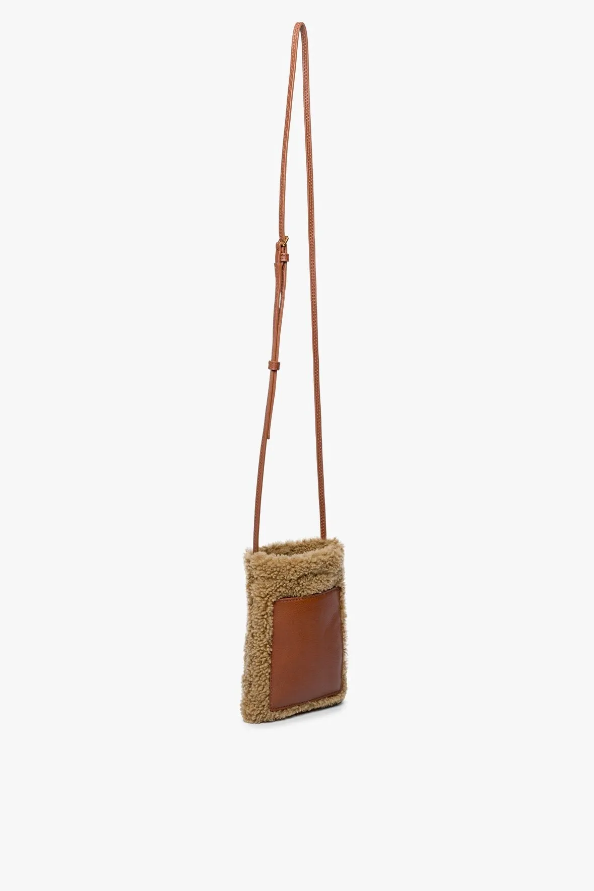 EVE PHONE CROSSBODY BAG | NATURAL TAN