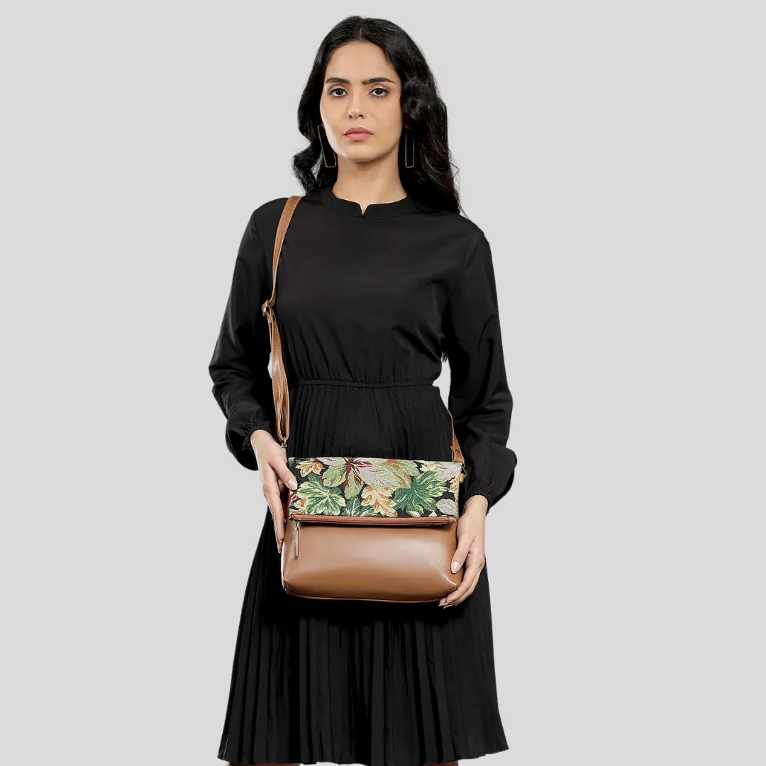 Fold Over Sling Bag - Floret