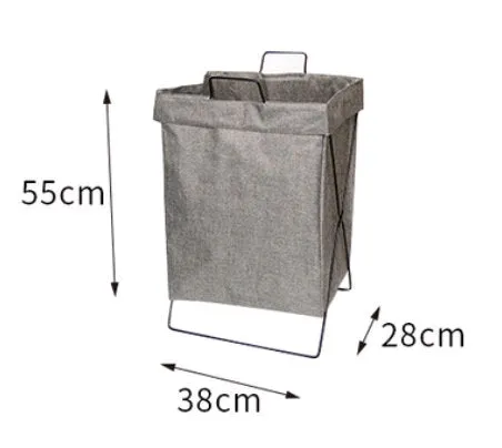 Foldable Hamper Storage Baskets for Laundry, Organizing Home, Clothes, Shelf, Gifts, Baby Nursery, Toys, Closet, Towel, Storage Bin Bag