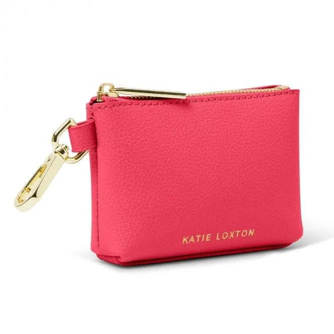 Fuchsia Evie Clip On Coin Purse KLB2883