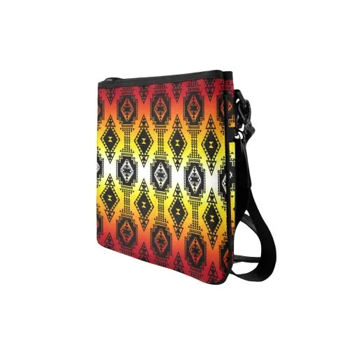 Gathering Fire Slim Clutch Bag