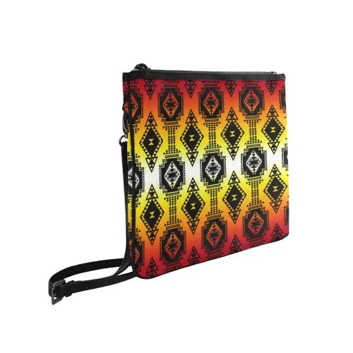 Gathering Fire Slim Clutch Bag