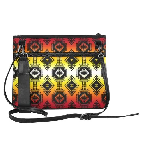 Gathering Fire Slim Clutch Bag