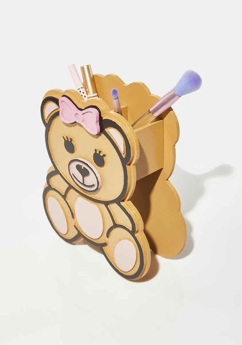 Glam Bear Makeup Brush Holder