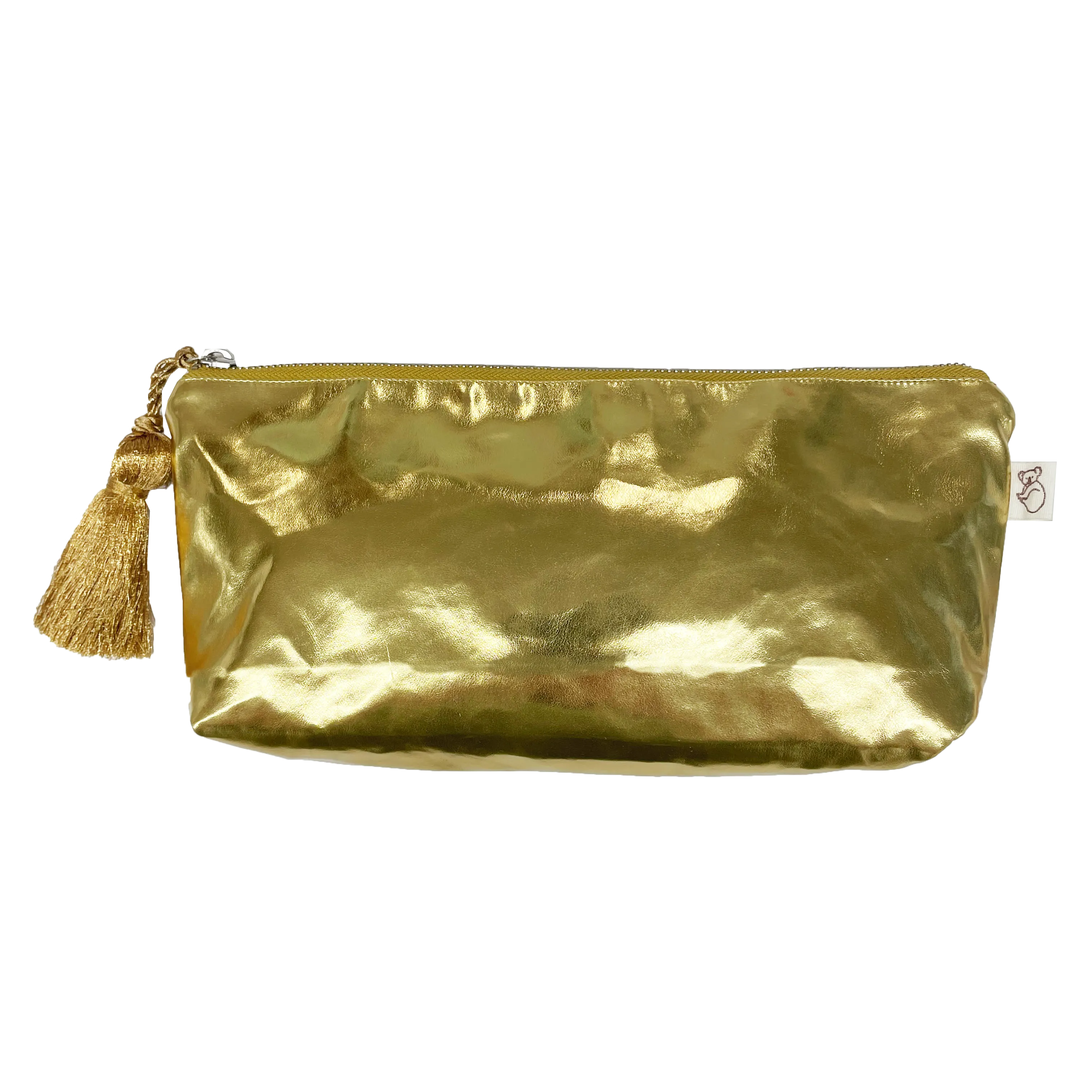 Gold Metallic Hold Me Clutch