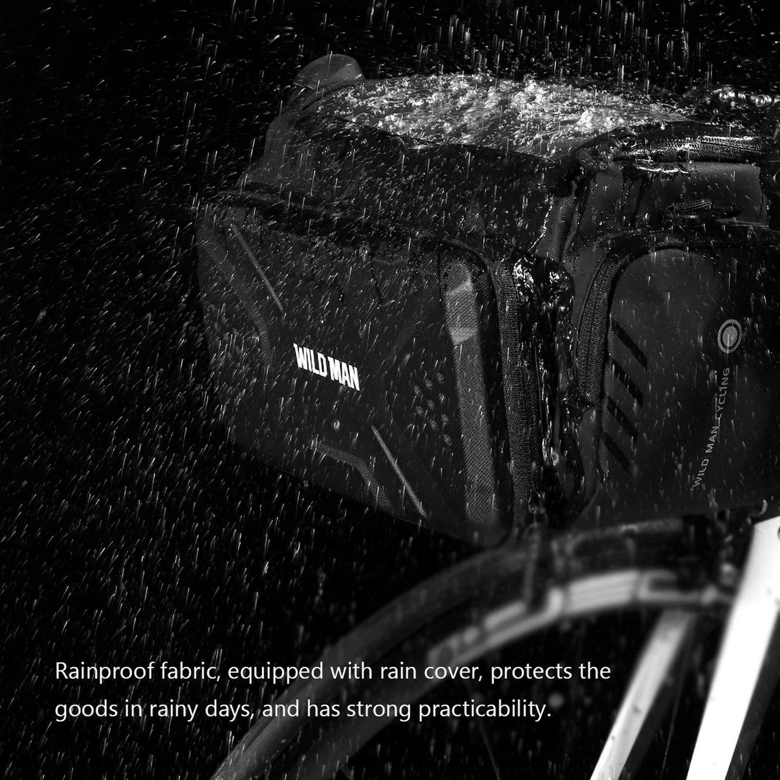 GS6 Bicycle Package Bicycle Bag EVA Hard Electric Scooter Heads Bag Folding Bikes Camera Bag Handlebar Bag Quick Install And Release Bag 4L Capacity Bag