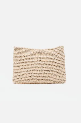 GUNTA RAFFIA CLUTCH